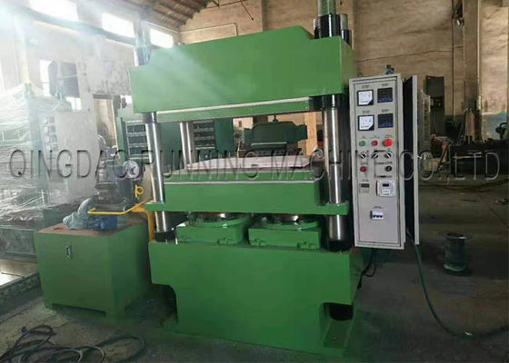 Qualität  Electrical Heating Hydraulic Vulcanizing Machine 2 Working Layers usine